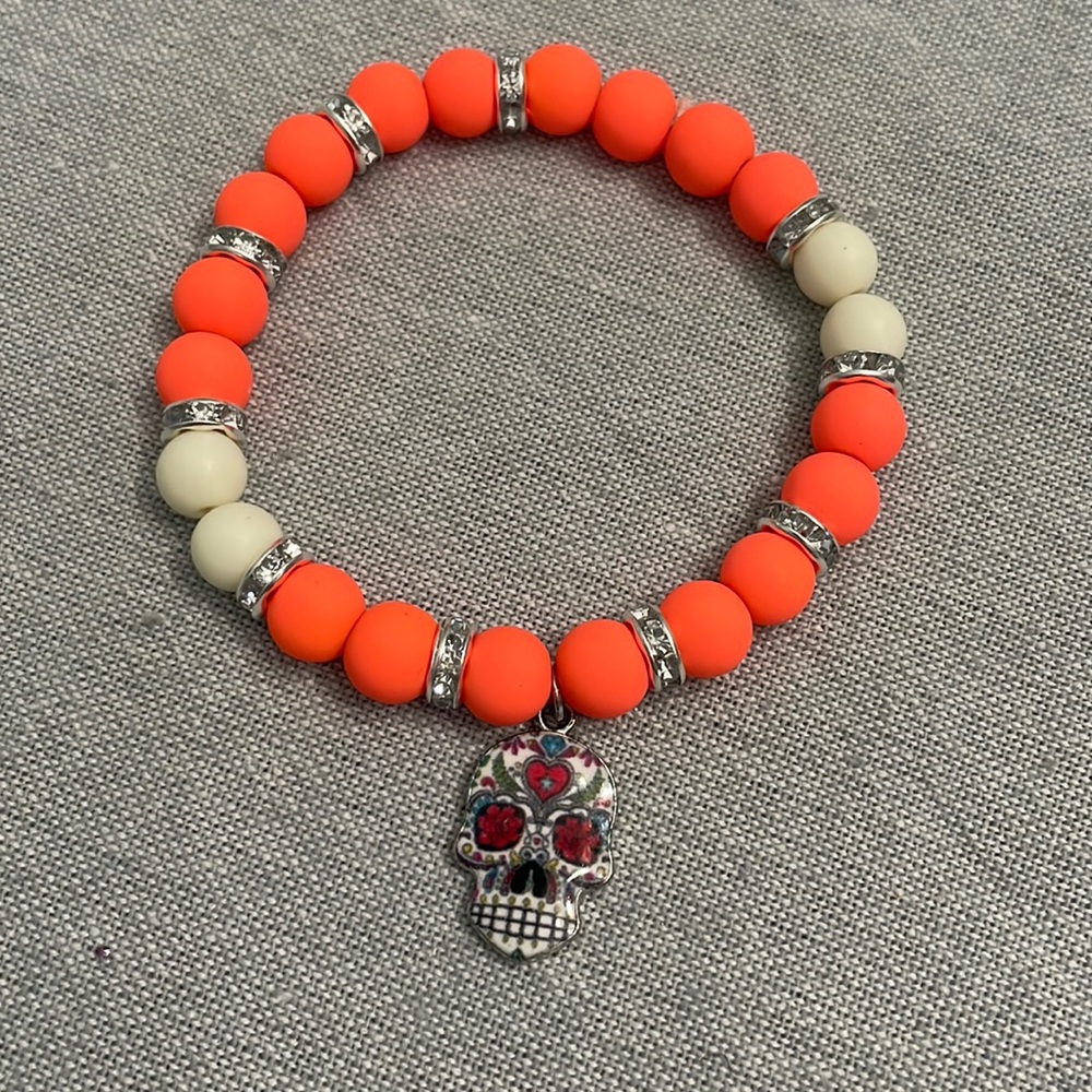 Day of the Dead Skull Bracelet